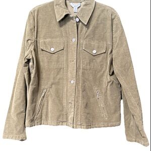 Talbots Khaki Utility Jacket
